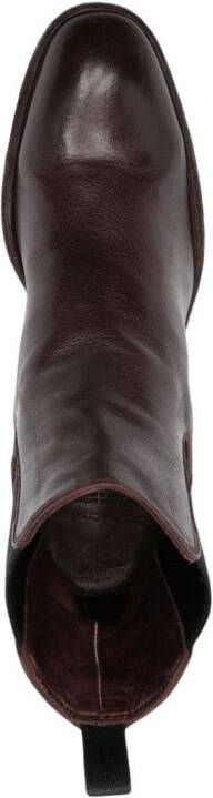 Officine Creative Sydne 001 70mm leather boots Brown