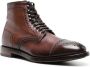 Officine Creative Temple 004 leather lace-up boots Brown - Thumbnail 2
