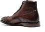 Officine Creative Temple 004 leather lace-up boots Brown - Thumbnail 3