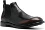 Officine Creative Temple 008 leather boots 118 CAFFE' SUPERNERO - Thumbnail 2