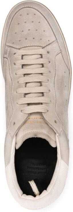 Officine Creative The Answer 005 distressed sneakers Neutrals
