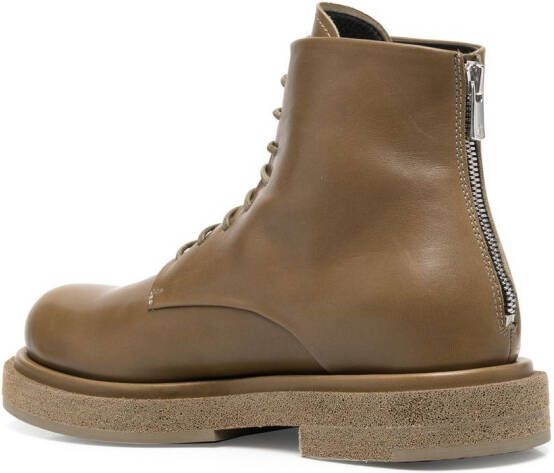 Officine Creative tonal lace-up boots Green