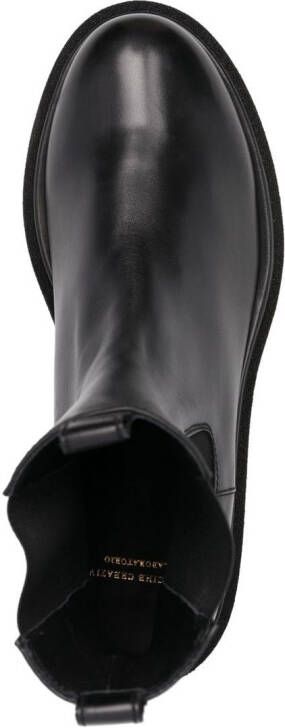 Officine Creative Tonal leather boots Black