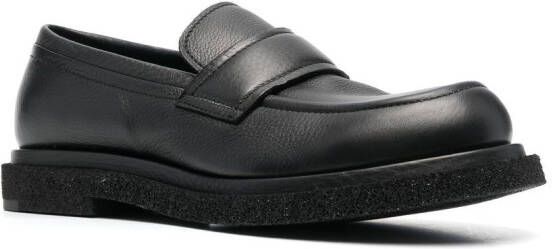 Officine Creative Tonal leather loafers Black