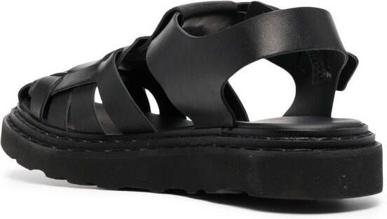 Officine Creative Ulla 5 leather sandals Black