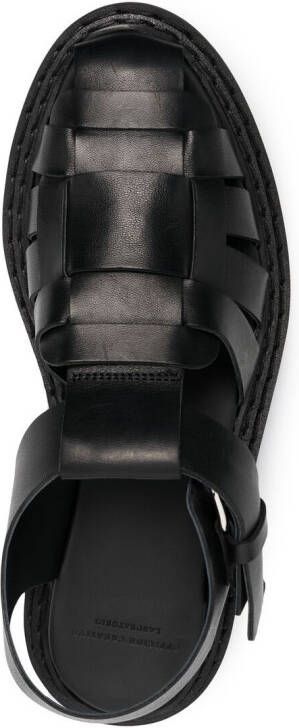 Officine Creative Ulla 5 leather sandals Black