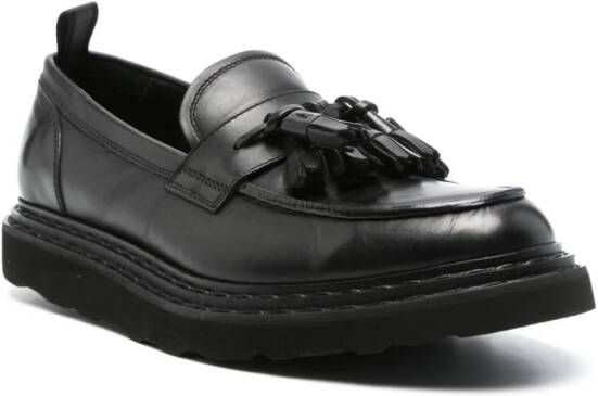 Officine Creative Ulla leather loafers Black