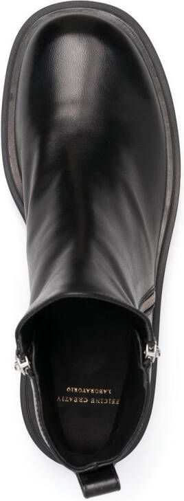 Officine Creative Ultimate leather boots Black