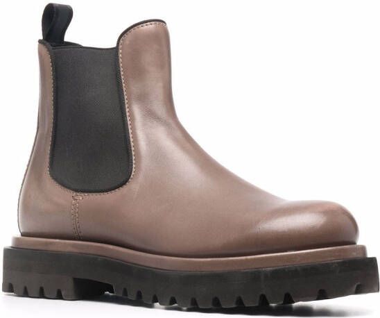 Officine Creative Wisal 006 leather boots Neutrals
