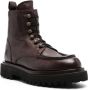 Officine Creative Wisal DD 103 lace-up leather boots Brown - Thumbnail 2
