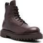 Officine Creative Wisal lace-up combat boots Brown - Thumbnail 2