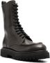 Officine Creative Wisal lace-up leather boots Green - Thumbnail 2