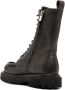 Officine Creative Wisal lace-up leather boots Green - Thumbnail 3
