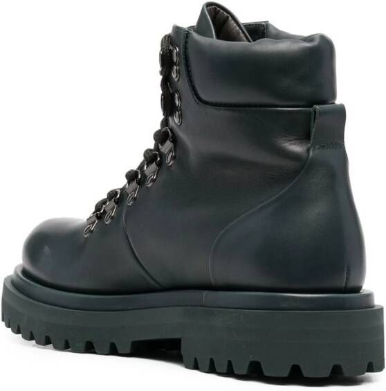 Officine Creative Wisal leather boots Green