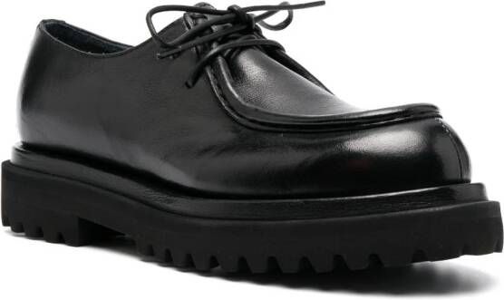 Officine Creative Wisal leather Derby shoes Black