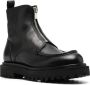 Officine Creative Wisal leather zip-up boots Black - Thumbnail 2