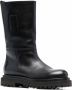 Officine Creative Wisal pull-on leather boots Black - Thumbnail 2