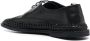 Officine Creative woven leather trim lace-up shoes Black - Thumbnail 3