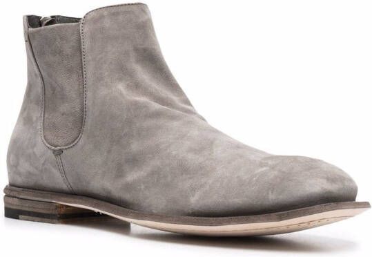 Officine Creative zip-up ankle boots Grey