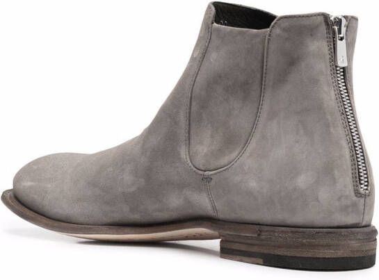Officine Creative zip-up ankle boots Grey