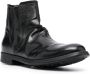 Officine Creative zip-up leather ankle boots Black - Thumbnail 2