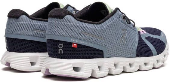 On Running Cloud 5 "Cobble Flint" sneakers Blue