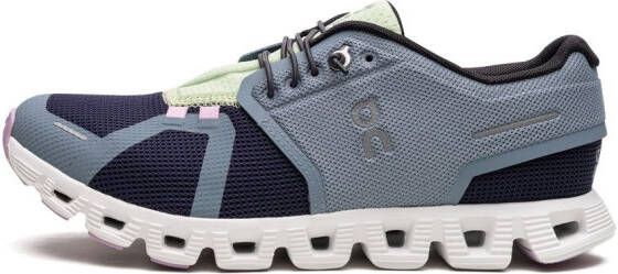 On Running Cloud 5 "Cobble Flint" sneakers Blue