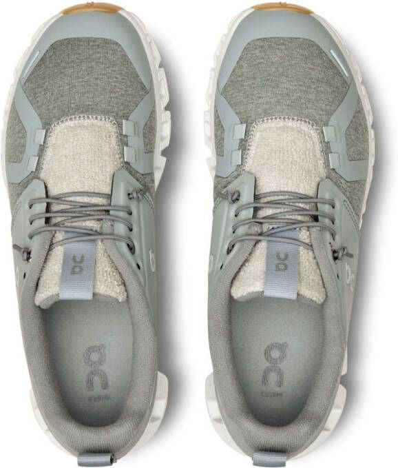 On Running Cloud 5 Terry logo-patch sneakers Grey