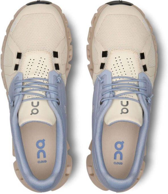 On Running Cloud 5 two-tone sneakers Neutrals