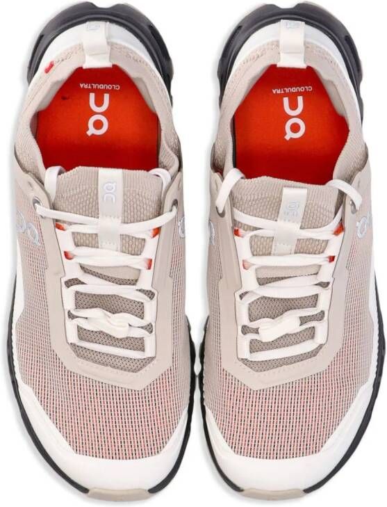 On Running Cloud Ultra 2 logo-embroidered sneakers Neutrals