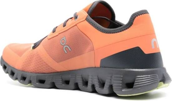 On Running Cloud X 3 AD panelled sneakers Orange