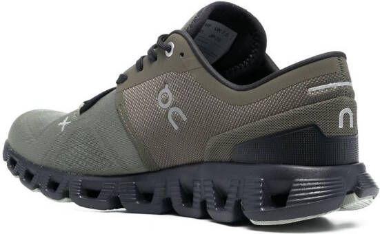 On Running Cloud X 3 low-top sneakers Green