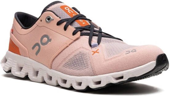 On Running Cloud X 3 "Rose Sand" sneakers Pink