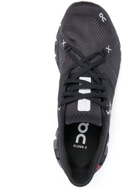 On Running Cloud X3 lace-up sneakers Black
