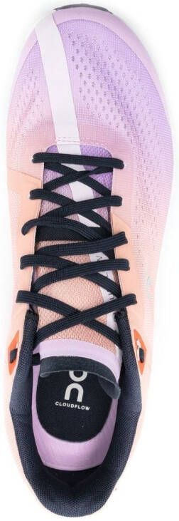 On Running Cloudflow lace-up sneakers Purple