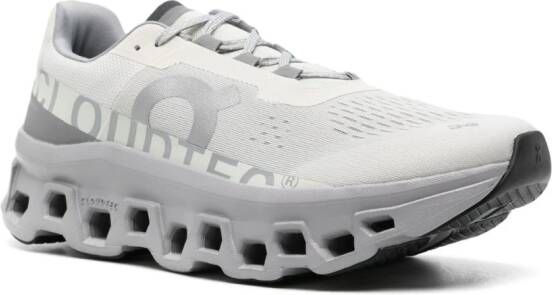 On Running Cloudmonster lace-up sneakers Grey