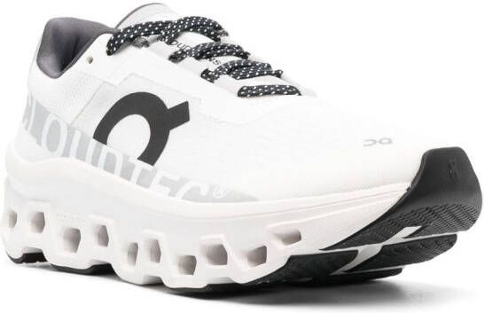 On Running Cloudmonster lace-up sneakers White