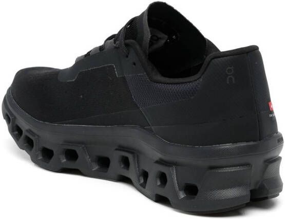 On Running Black Cloudmonster Low Top Sneakers