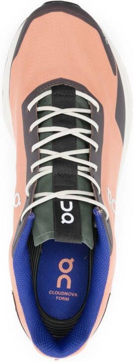 On Running Cloudnova lace-up sneakers Orange