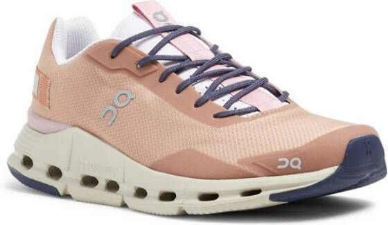 On Running Cloudnova panelled sneakers Pink