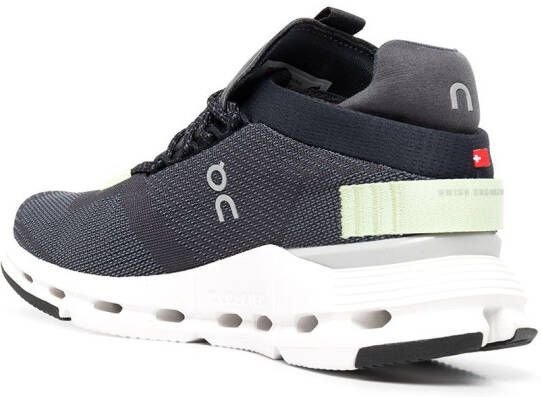 On Running knitted-upper sneakers Grey