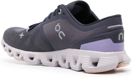 On Running On Cloud X 3 lace-up sneakers Purple