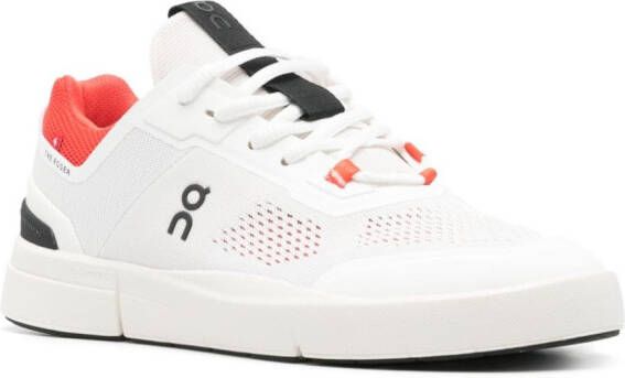 On Running The Roger Spin logo-embossed sneakers White