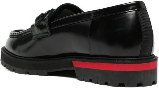 Onitsuka Tiger Bit leather loafers Black