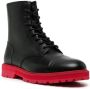 Onitsuka Tiger lace-up leather boots Black - Thumbnail 2