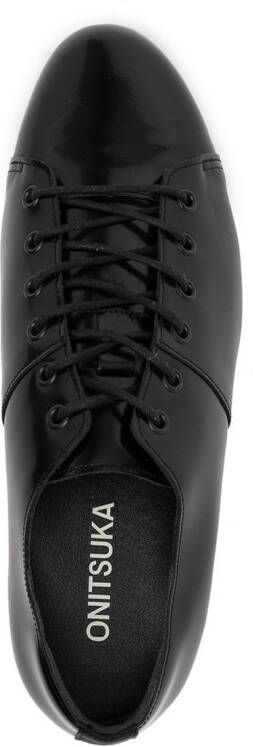 Onitsuka Tiger leather lace-up shoes Black