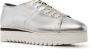 Onitsuka Tiger metallic leather lace-up shoes Silver - Thumbnail 2