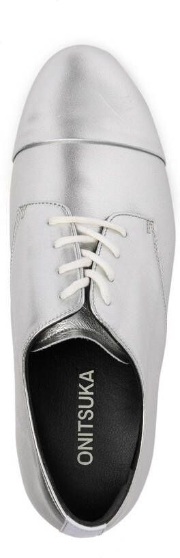 Onitsuka Tiger leather derby shoes Silver