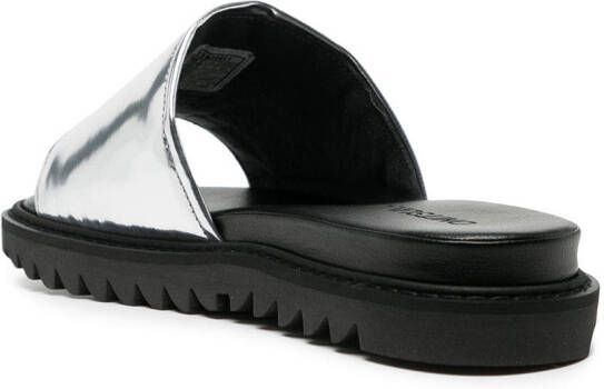 Onitsuka Tiger Slider-S metallic sandals Silver