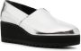 Onitsuka Tiger Wedge-S patent leather loafers Silver - Thumbnail 2